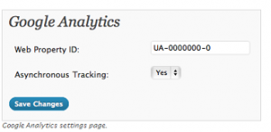 Google Analytics WordPress Plugin