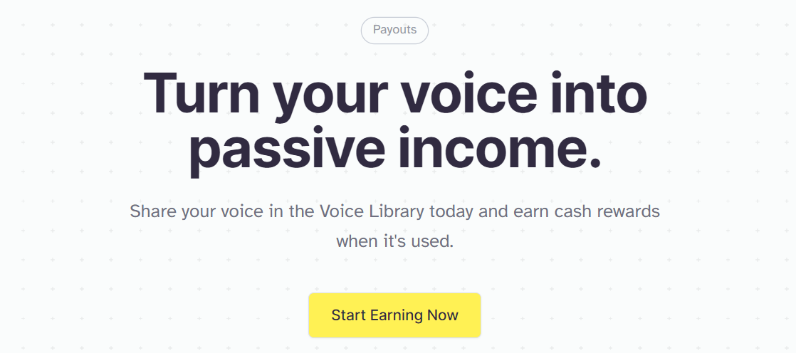 earn with ElevenLabs