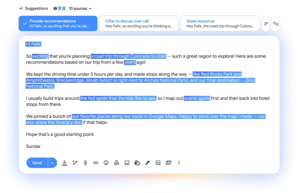 google ai update