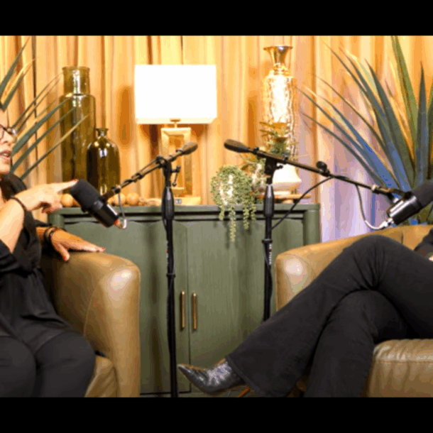 Alicia Lyttle and Brandi Harvey in a podcast conversation about AI replacing Google.