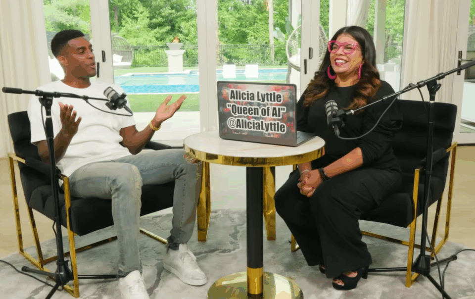 Alicia Lyttle and Nehemiah Davis podcast interview on ChatGPT for entrepreneurs