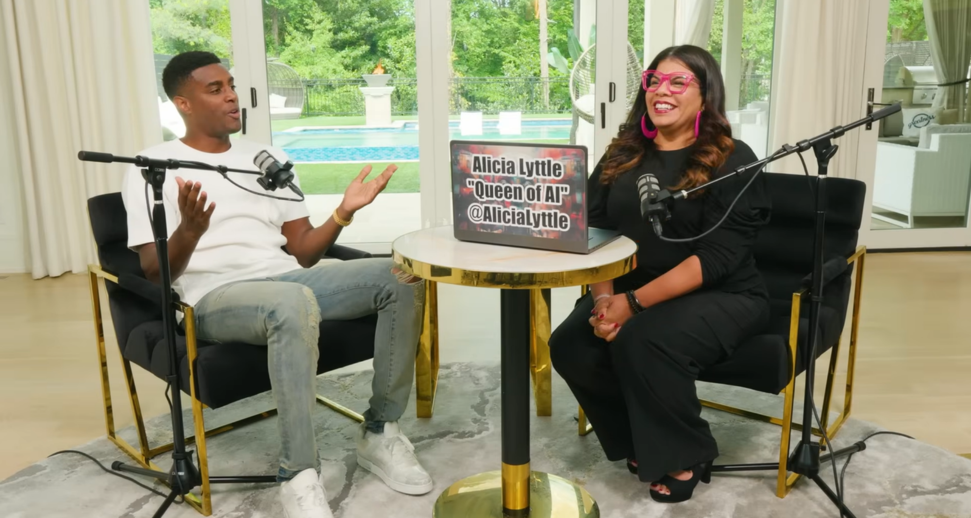 Alicia Lyttle and Nehemiah Davis podcast interview on ChatGPT for entrepreneurs